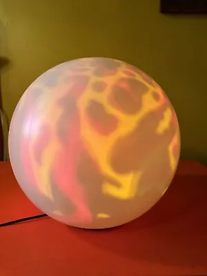Vintage 1996 Hpi Motion 14” Illuminated Globe Moon Lamp • $150
