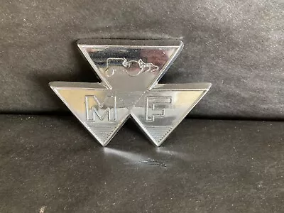 Massey  Ferguson Original MF 65 765 Chrome Grille Emblem Badge (BS1004) 1958-64 • $85