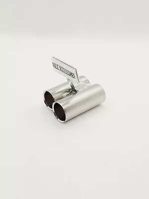 RC Car Exhaust Muffler Tail Pipe Stainless Steel 12mm Dual Step Exhaust - UK • £12.99