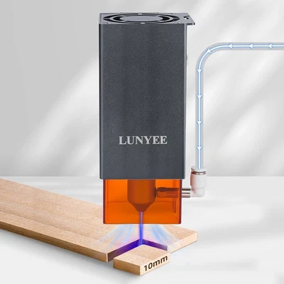 £367.99 • Buy 20W Optical Power 4 Diode Laser Module Head With Air Assisted For Laser Engraver