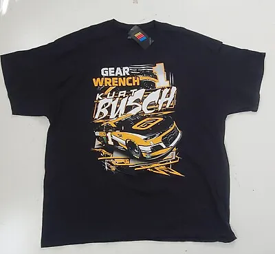 Kurt Busch #1 Gear Wrench / Monster Energy Chip Ganassi Racing Mens 2XL Shirt  • $35