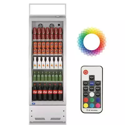 Merchandiser Commercial Refrigerator Glass Door Display Beverage Cooler 8 Cu.ft • $1000