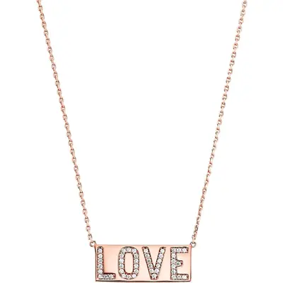 Michael Kors Necklace With Pendant MKC1159AN791 New 925 Silver Color: Rose Gold • £53.33