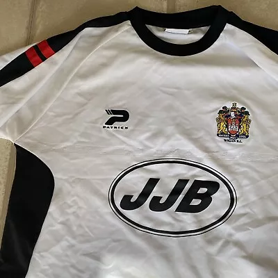 £9 • Buy PATRICK XL WIGAN WARRIORS JJB 2005 HOME RUGBY TRAINING T MENS SHIRT Vintage RARE