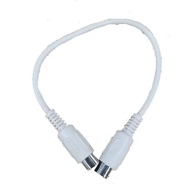 Cable Up CU/MD101/WHI 1' MIDI Male To MIDI Male MIDI Cable (White) • $7