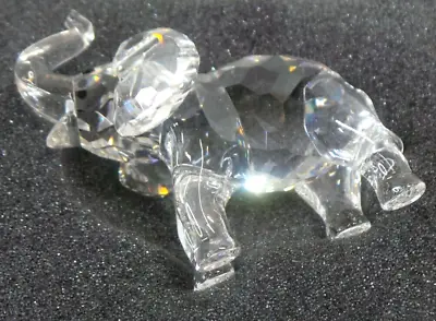 $89.95 • Buy Lovely Swarovski Crystal Clear Baby Elephant Figurine No 191371