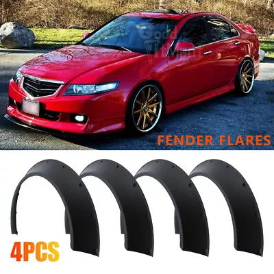 For Acura TSX Sedan 2004-2014 Fender Flares Extra Wide Wheel Arches Widebody Kit • $99.29