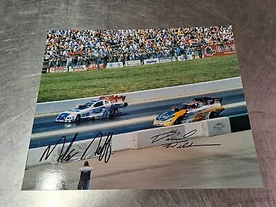 NHRA Mike Neff & Daniel Wilkerson 2009 Topeka 8x10 Autographed Photo • $14.99