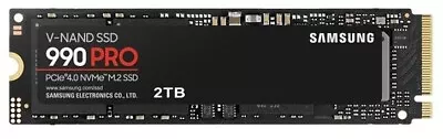 $349 • Buy 2TB Samsung 990 PRO PCIe 4.0 NVMe M.2 SSD MZ-V9P2T0BW