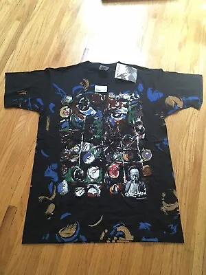 Vintage 1990s Miles Davis Andazia All Over Print Art T-Shirt L New W Tags • $799.99