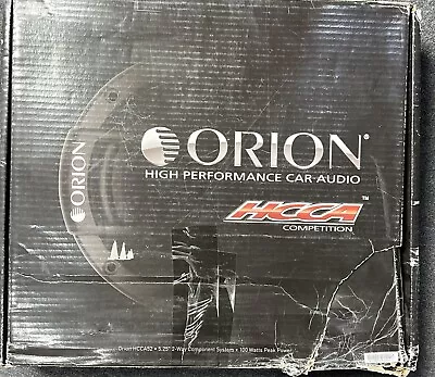 Refurbished Orion HCCA52 5.25” Component 2-way System 100 Watts (no Tweeters) • $25