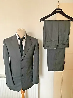 Ermenegildo Zegna...mens Smart Trendy Grey Suit Size 40 .r • £99.99