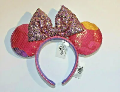 Disney Shanghai Resort Pink Mini Mouse Ears Headband Y129 • $29.99