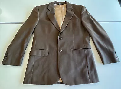 Jos A Bank Mens Brown Wool Suit Dress Jacket Size 41R • $61.45