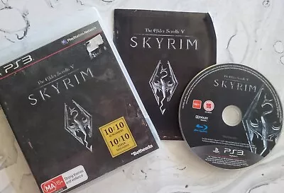 The Elder Scrolls V: Skyrim (PlayStation 3 PS3)  With Manual  • $6.25