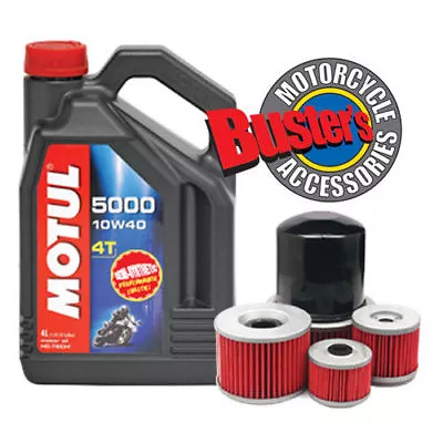 £44.99 • Buy Motul 5000 10w40 Oil & Filter Kawasaki Z1000 J1-J3 Z