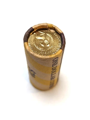 $55 • Buy 1986 Roll $1 International Year Of Peace Reserve Bank Of Australia Coin Roll UNC