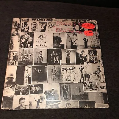 2 Records  ROLLING STONES Exile On Main Street  LP Vinyl Vintage Music Album • $50