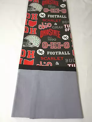 Handmade Cotton Ohio State Football Pillowcase NEW • $12