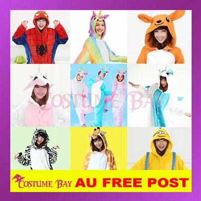 Adult Kids Pokemon Pikachu Charmandar Umbreon Dragon Kigurumi Onsie Pajamas • $17.34