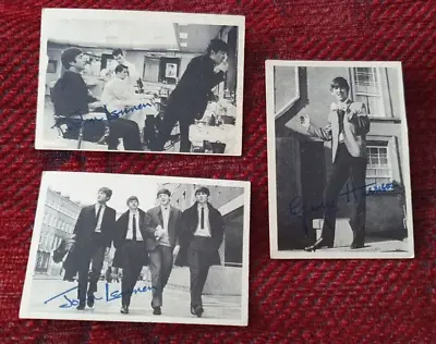 3 Beatles  A&bc Original 1964  Cards Vg+ / Excellent Condition . • £3.80