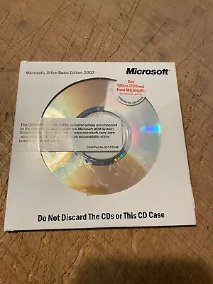 Microsoft Office Basic Edition 2003 • $14.90