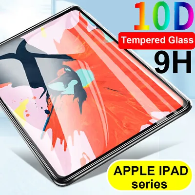 $9.99 • Buy For Apple IPad Pro 9.7 10.5  11  12.9  2018 2017 Tempered Glass Screen Protector