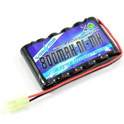 Voltz Hobby 7.2V 800mAh Flat Aa Battery Mini Tamiya Plug • £14.45