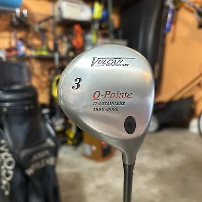 Vulcan Golf Technology Q-Pointe 3 Wood Golf RH Club • $10