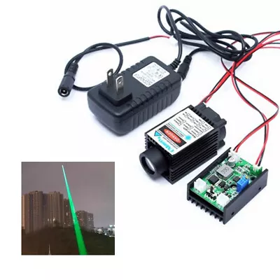 520nm 1W Green Fat Beam Laser Module 12V Bird Repeller Laser 1000mW TTL/ PWM • $209.86