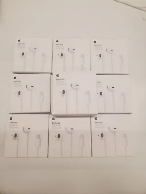 £110 • Buy 10x Genuine Apple Lightning EarPods For IPhone