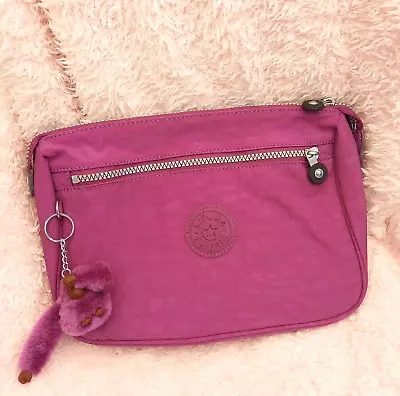 £9.99 • Buy Kipling Toiletry Bag With Anouk Furry Monkey