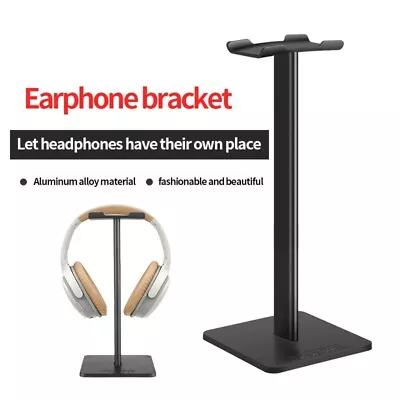 Universal Gaming Headset Stand Aluminum Headphone Bracket Earphone Holder • $15.49