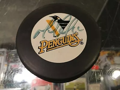 Mario Lemieux Pittsburgh Penguins Signed Puck Penguins Authenticated • $200
