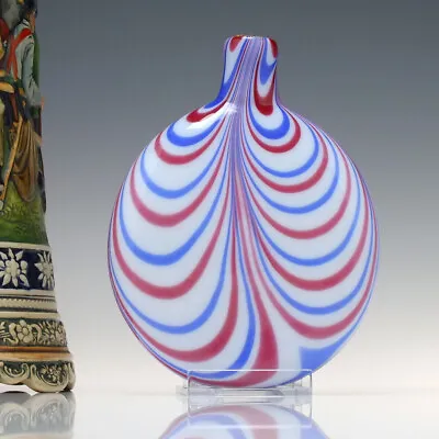 19th Century Nailsea Glass Flask C1830 • £130