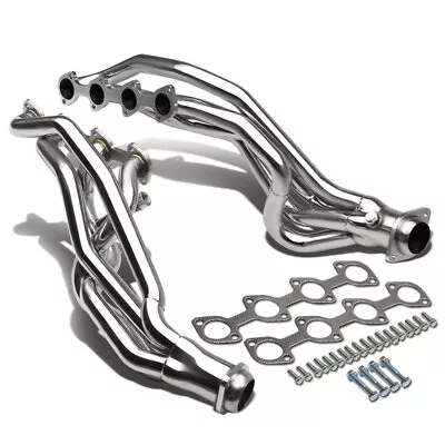 1Pair Exhaust Headers FOR 96-04 Ford Mustang Gt 4.6L V8 Stainless Steel • $188.39