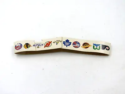 VTG Coleco Stanley Cup Table Top Hockey Game Replacement NHL Teams Banner • $14.95