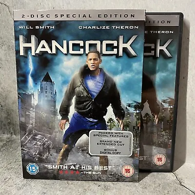 Hancock DVD With Slip Cover 2-Disc Set • £1.99