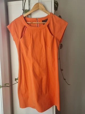 $22 • Buy Hunt No More Orange Mini Dress Sz 12 EEUC Only Worn Once, Lovely Fit