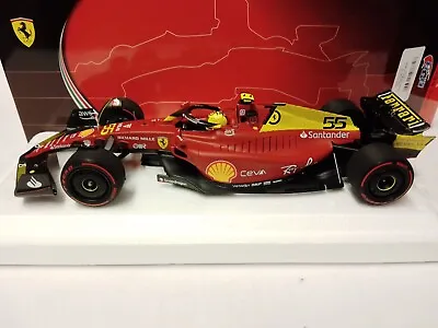 BBR Ferrari F1-75 #55 Carlos Sainz Jr Italian Monza 2022 1/18 BBR182275-55 • $293.04