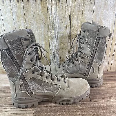 5.11 Tactical EVO 8  Women's Boots Oil/Slip-Resistant Sole Style 12347 Size 9 • $55