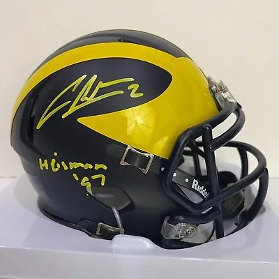 Charles Woodson Autographed Signed Michigan Wolverines Mini Helmet Fanatics • $284.99