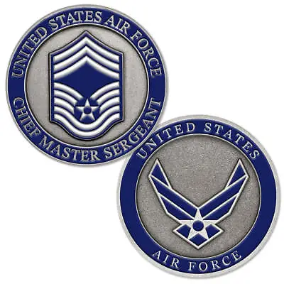 NEW USAF U.S. Air Force Chief Master Sergeant Challenge Coin • $15.99