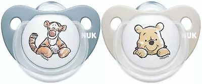 £7.35 • Buy NUK Trendline Pacifier  0-6 Months Silicone Dummies Soothers Boy Pack Of 2