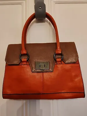 Edina Ronay Leather Bag - Suitable For Tablet Or Small Laptop • £30