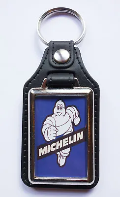 £5.45 • Buy Michelin Man Faux Leather Key Ring/key Fob. Michelin Man Tyres,classic Racing 