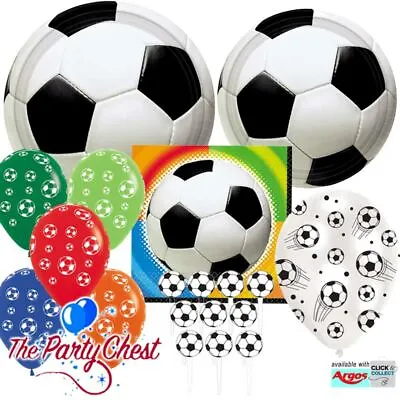 £2.15 • Buy Football Soccer Ball Party Themed Paper Tableware & Party Goods