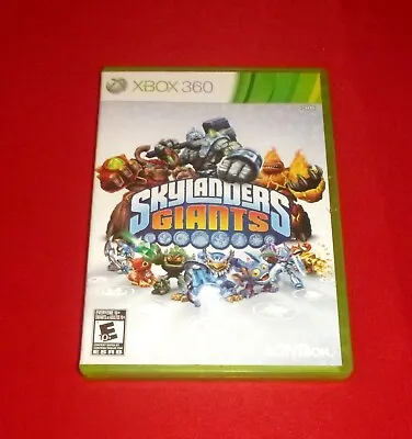 Skylanders Giants (Microsoft Xbox 360 2012)-Complete Game/No Portal/No Figures • $8.65