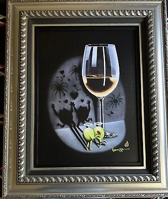 Michael Godard “She Devil White Wine” Framed 124/200 • £729.84