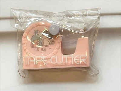 $29.95 • Buy Vintage 1976 Sanrio Little Twin Stars Pink Tape Cutter Dispenser